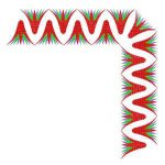 Border pharaonic embroidery design