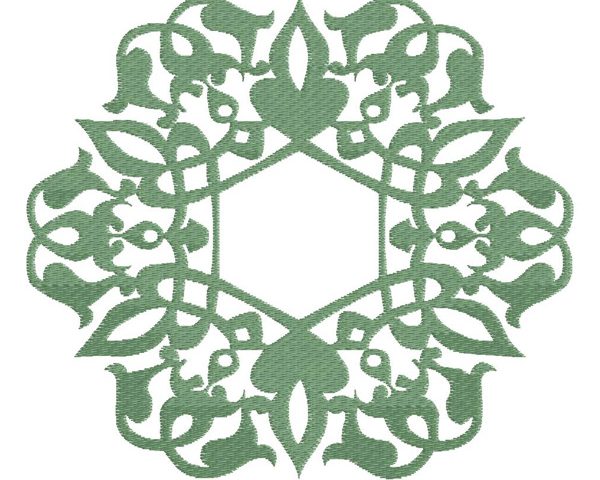 Free embellishment embroidery design