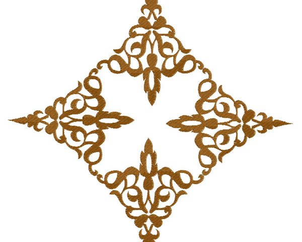 Free embellishment embroidery design