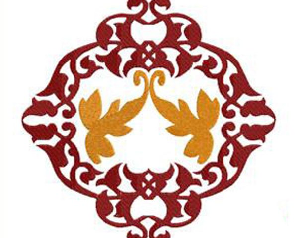 Deco embroidery machine design