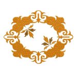 Free center embroidery design