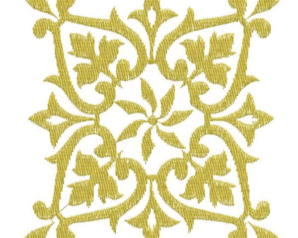 Free floral embroidery design